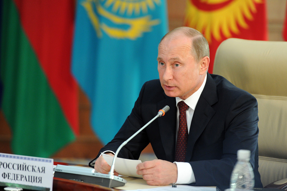 Путин примет участие в заседании Совета глав государств–участников СНГ