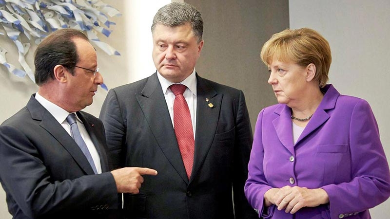 Порошенко для Меркель с Олландом — «штрафная рота»