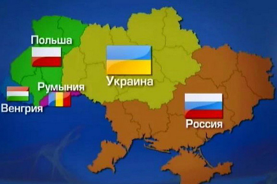Украину разделят на три части до конца лета