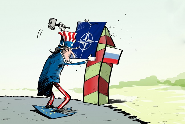 «Демократия» шагает по планете: о продвижении НАТО к территории РФ