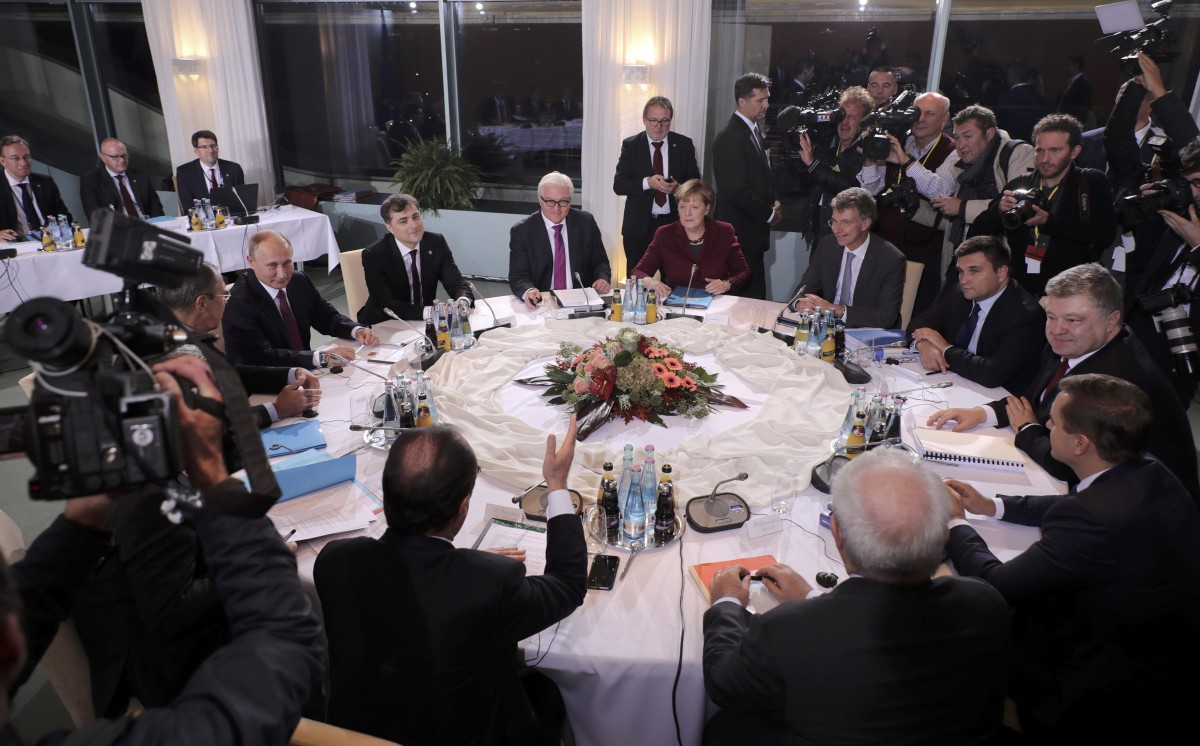 Ужин в Берлине: Путин рассказал о переговорах «Нормандской четвёрки»