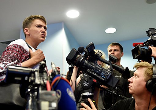 Савченко: Рада – болото, СМИ куплены, нужна анархия