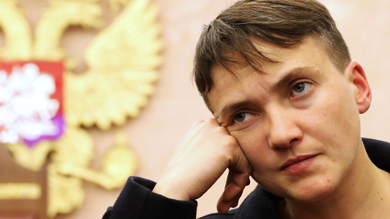 Савченко в Москве: шизофреник - это тоже работа Савченко в Москве: шизофреник - это тоже работа