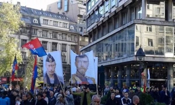 Кому выгодна карта сербско-российской "угрозы" на Балканах? Кому выгодна карта сербско-российской "угрозы" на Балканах?