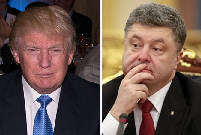 Порошенко заявил, что провел переговоры с Трампом