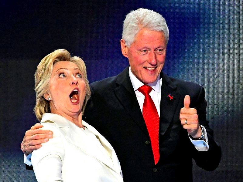 Хиллари Клинтон подала на развод с мужем Биллом