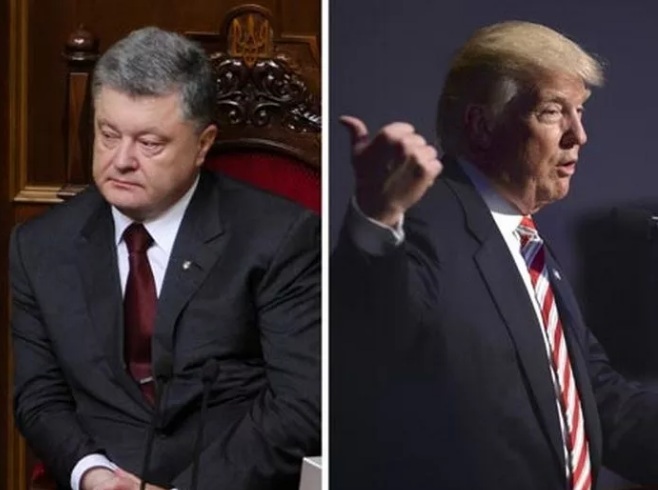Порошенко сочиняет байки про Трампа-защитника Украины Порошенко сочиняет байки про Трампа-защитника Украины