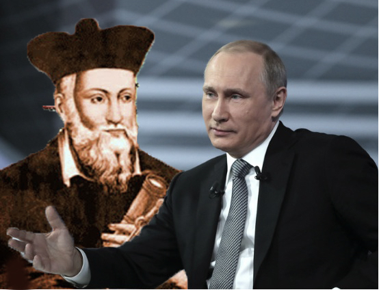 В предсказаниях Нострадамуса обнаружили пророчество о будущем Путина