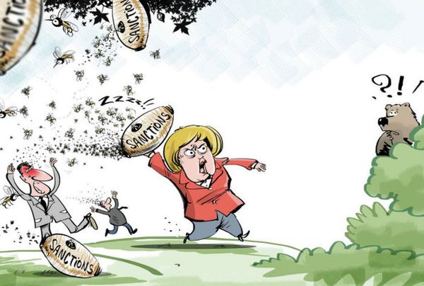 Санкции: старушка Европа в глубоком маразме