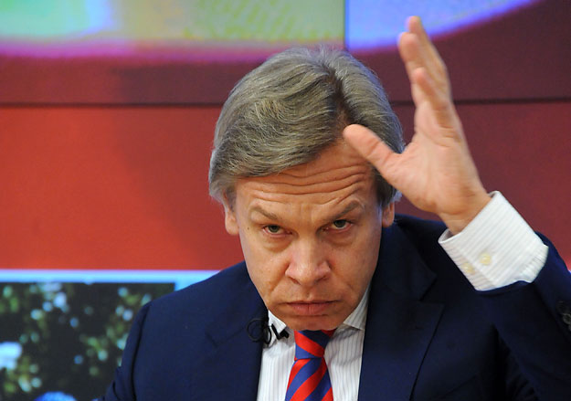 Себя похороните! Пушков резко ответил на слова Порошенко о «похоронах СССР» Себя похороните! Пушков резко ответил на слова Порошенко о «похоронах СССР»
