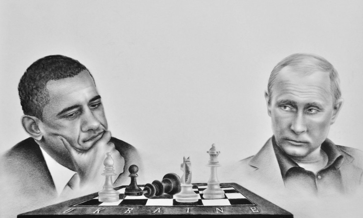 Русские окончательно смахнули назойливого голубя с "великой шахматной доски"