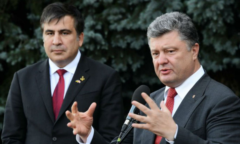 Саакашвили поставил на место обнаглевшего Порошенко и выдал его секреты
