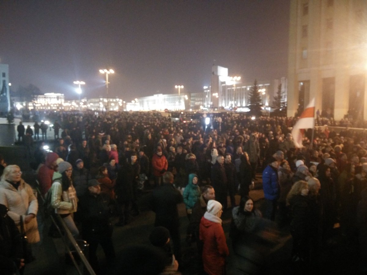 В Минске проходит оппозиционный «Марш рассерженных белорусов»