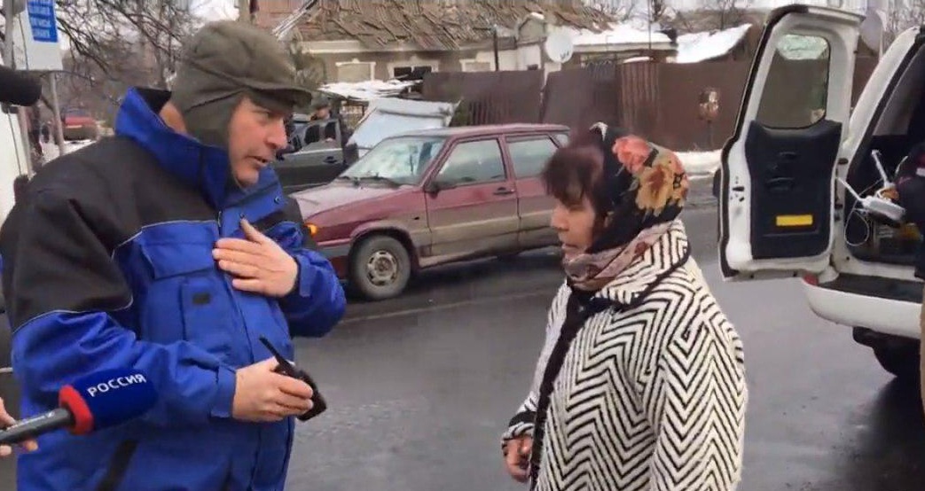 Жительница Донецка умоляет ОБСЕ: Пусть Трамп заберёт Порошенко!