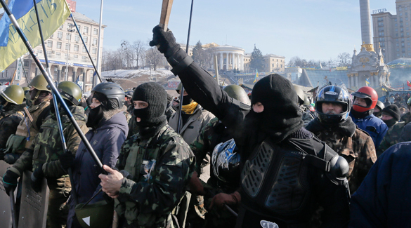 В Киеве боевики-радикалы готовят госпереворот: Парасюк призвал стрелять