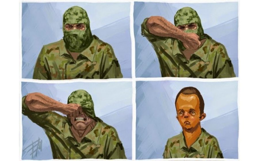 Уродливое лицо украинской власти