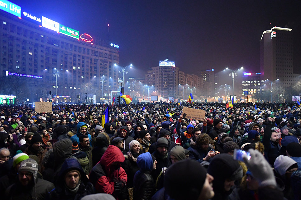 Румыния движется по сценарию Майдана на Украине