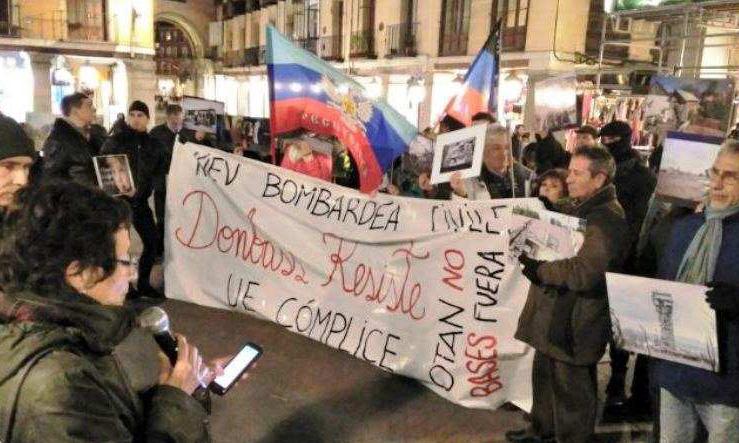 Испанцы потребовали от правительства разорвать отношения с Украиной