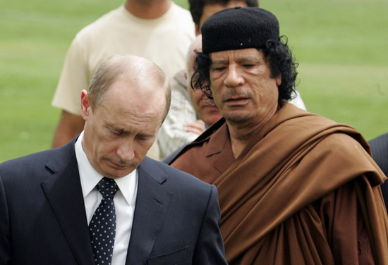 «Русская весна»: Путина ожидает судьба Каддафи?