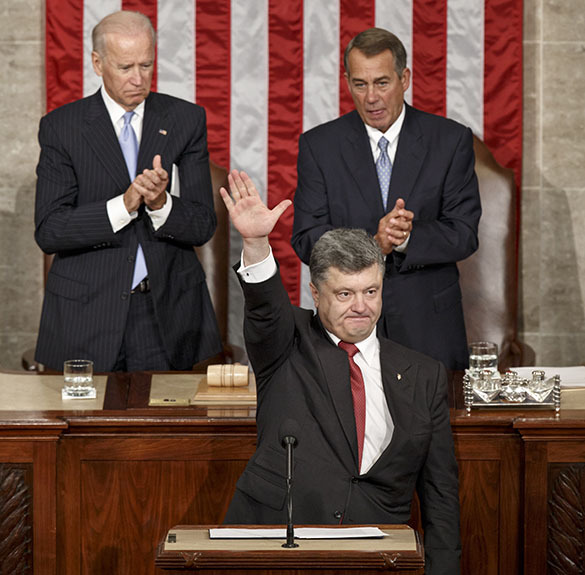 Как Порошенко переплюнул Трампа в Конгрессе, а Украина объединила Америку