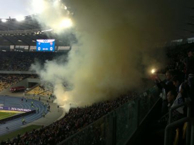Где УЕФА? «Динамо» Киев и «Шахтар» устроили нацистский праздник