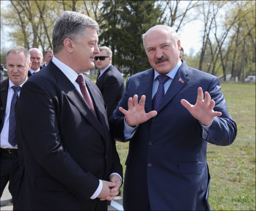 Пугало Майдана спрятано. Лукашенко и Порошенко пересеклись в зоне