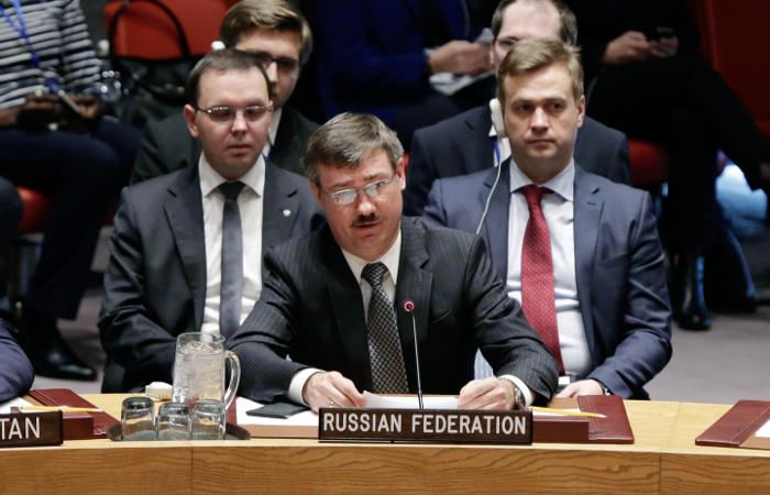 Ильичев достойно ответил Хейли на призыв оказать «все виды давления» на РФ Ильичев достойно ответил Хейли на призыв оказать «все виды давления» на РФ