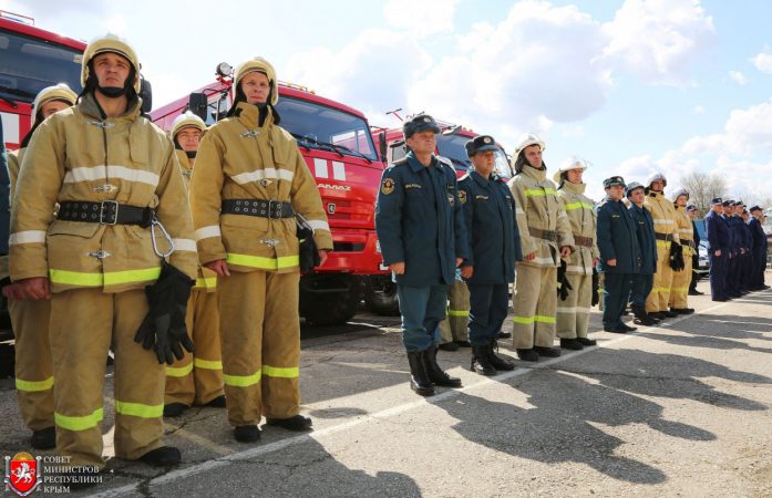 В Крыму отмечают День пожарной охраны России