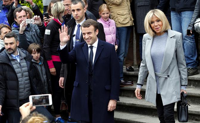 Франция: Макрон, по прозвищу «кандидат от Ротшильдов», опережает Ле Пен