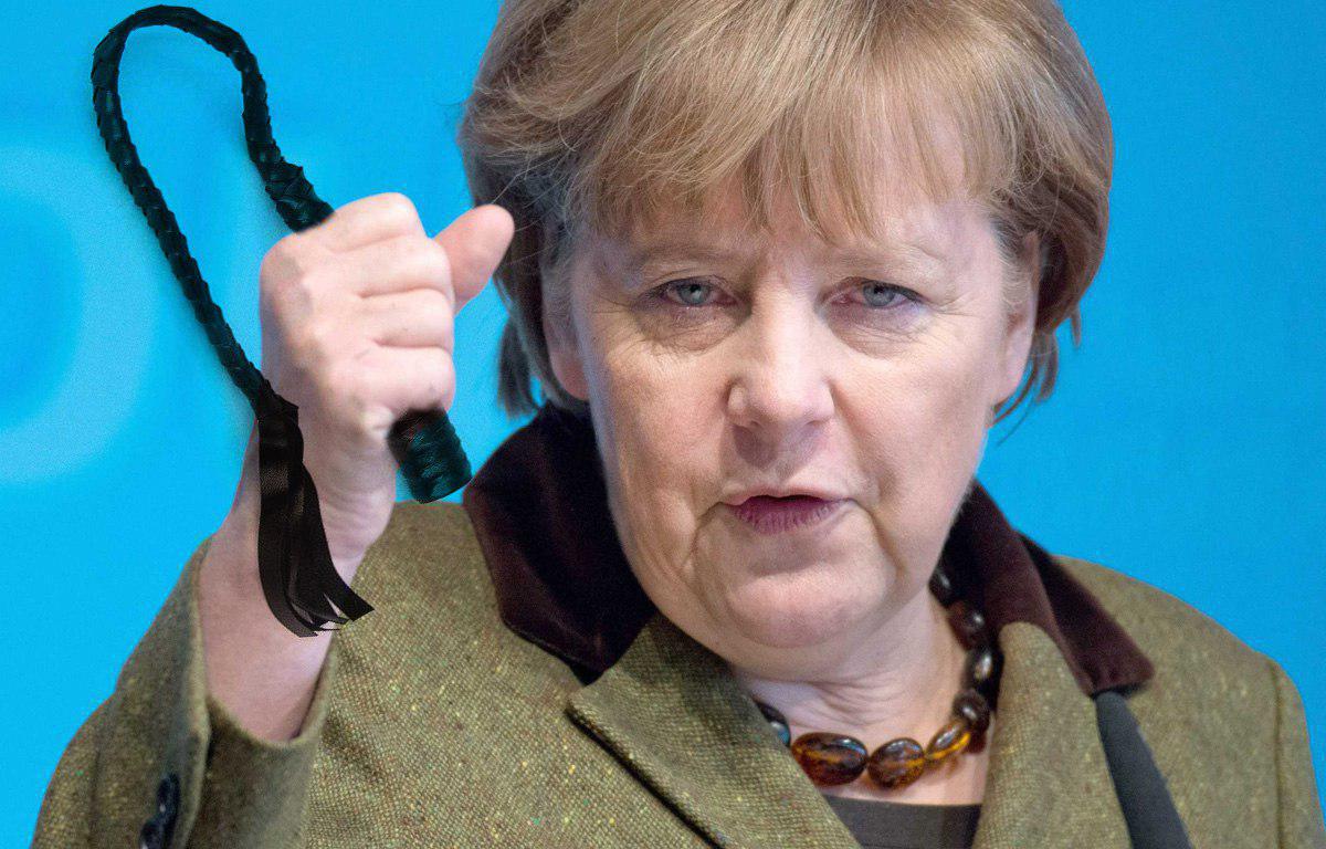 Умная няня Меркель: Порошенко приехал сам получить ремня