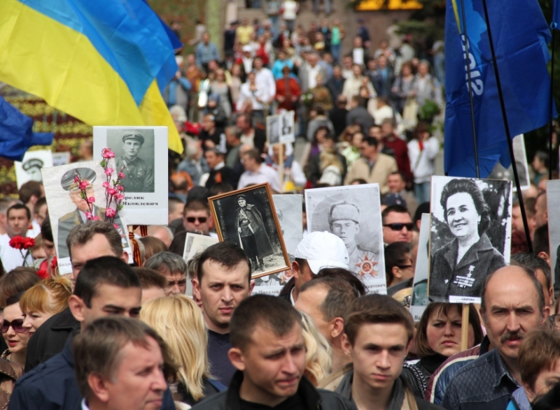 «Бессмертный полк» в Киеве будут охранять  потомки  Победителей