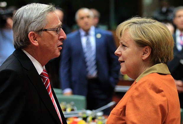 Spiegel: Юнкер разозлил Меркель после встречи в Лондоне