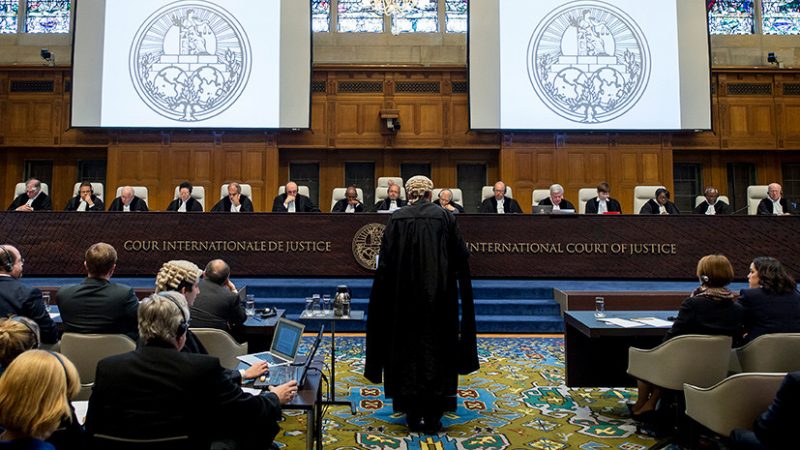 На скамье подсудимых: в Гааге Украине сделали выговор