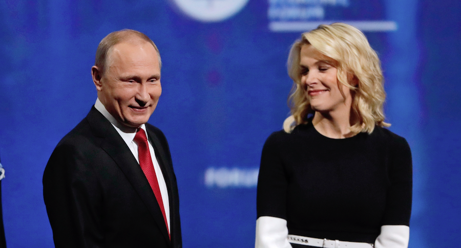 Журналистка NBC Мегин Келли восхитилась решимостью Путина, принявшего вызов