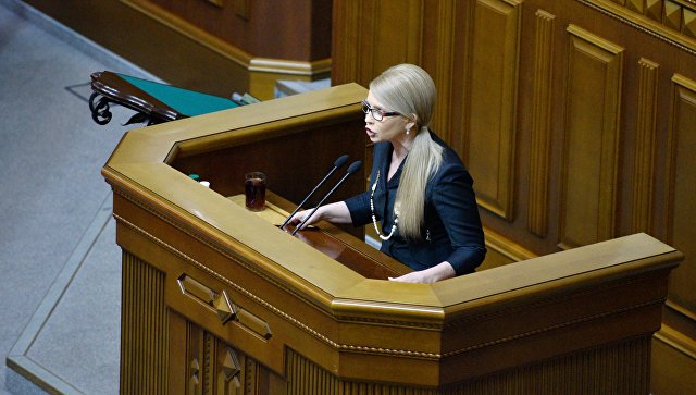 Тимошенко рассказала кому выгодна война на Донбассе