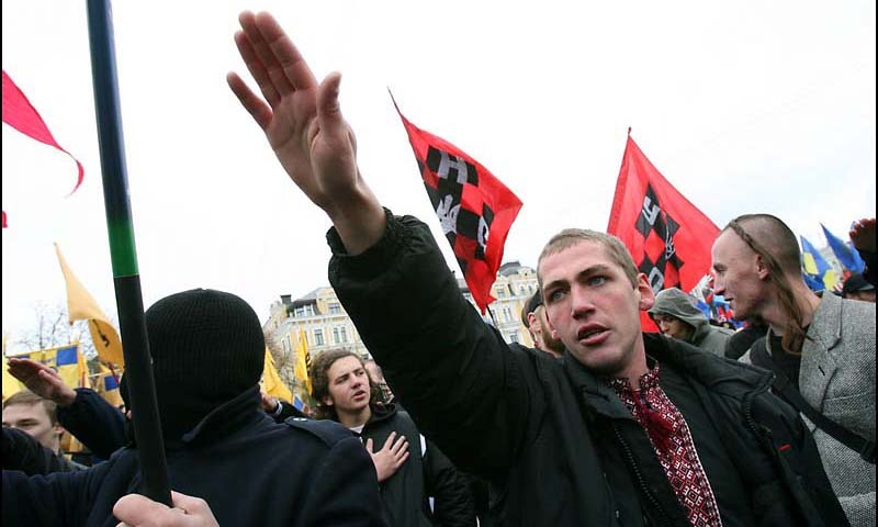 Украинские националисты заминировали Херсонскую областную администрацию