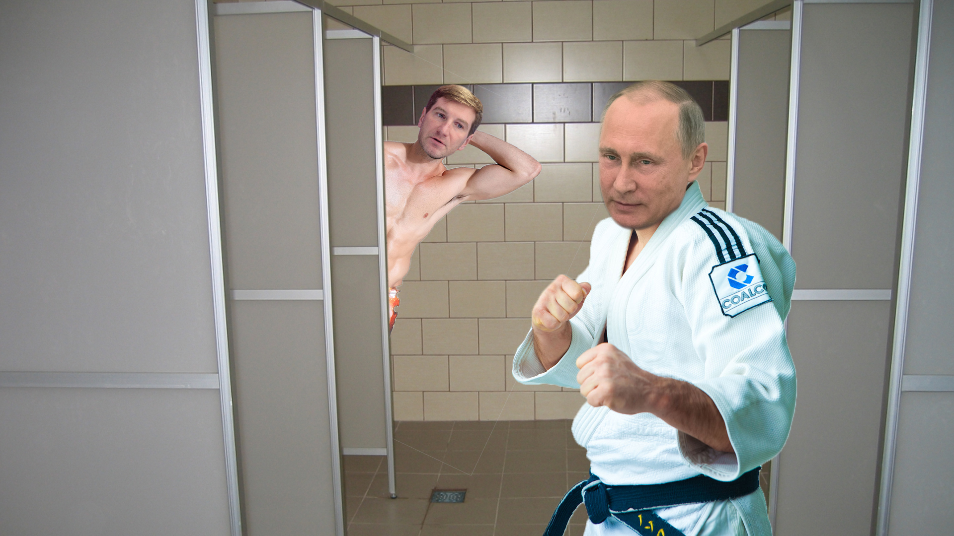 С кем не пойдет в душ Владимир Путин