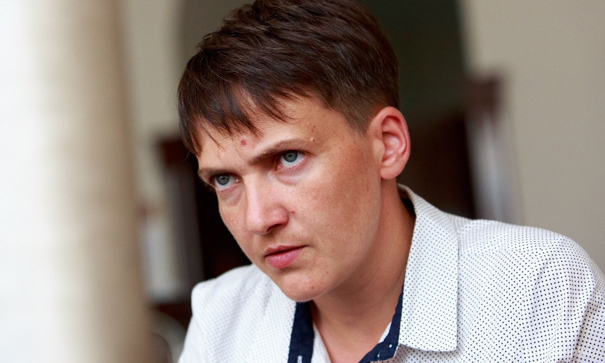 Савченко: Для облегчения участи Украины нужно уничтожить депутатов Рады
