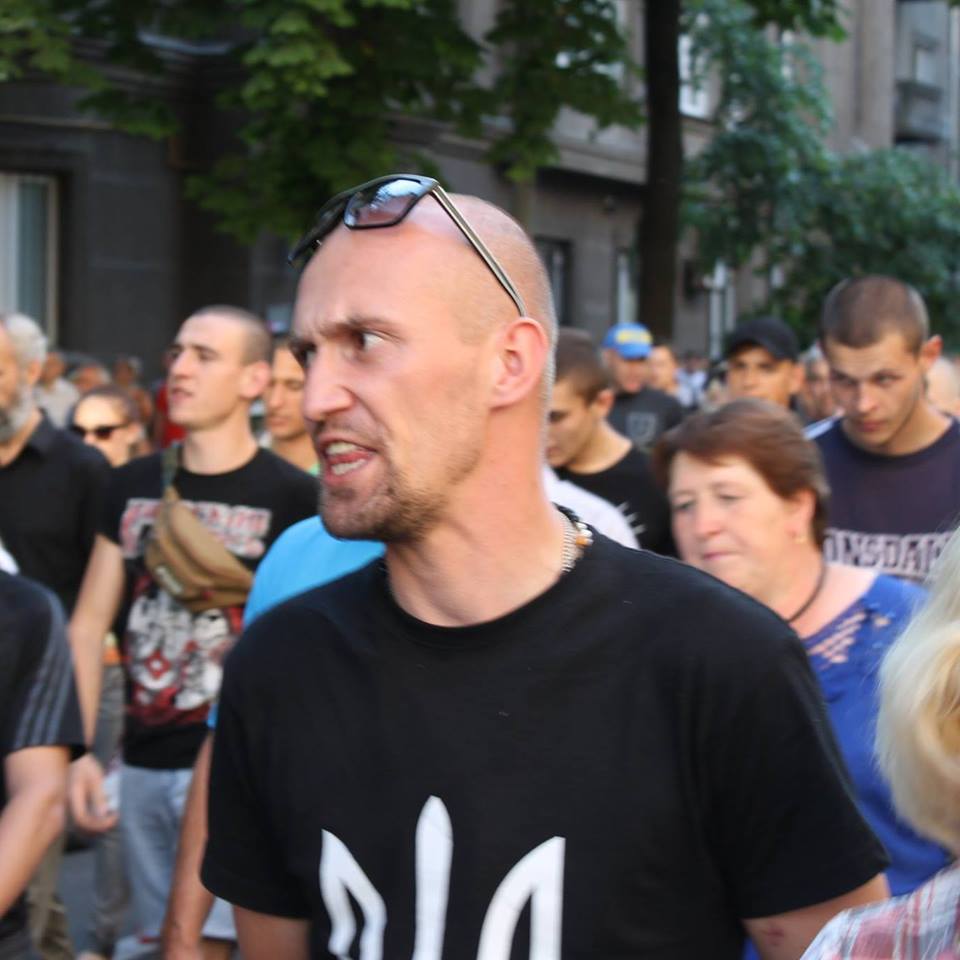 АТОшнику Игорю Гембе указал его место водитель маршуртки в Киеве. Ножом