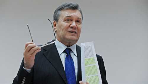 Виктор Янукович требует суда над путчистами