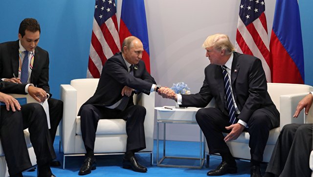Белый дом: Трамп обсуждал с Путиным вопрос санкций