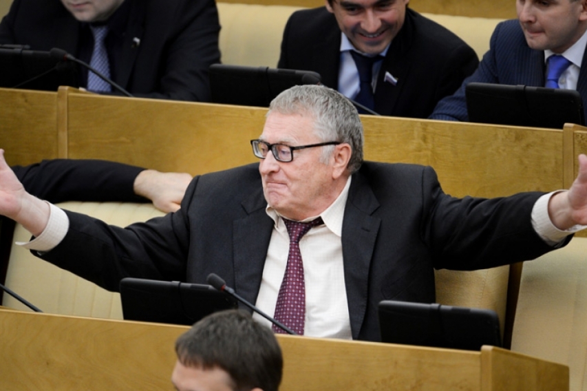 Жириновский призвал Госдуму брать пример с Украины Жириновский призвал Госдуму брать пример с Украины