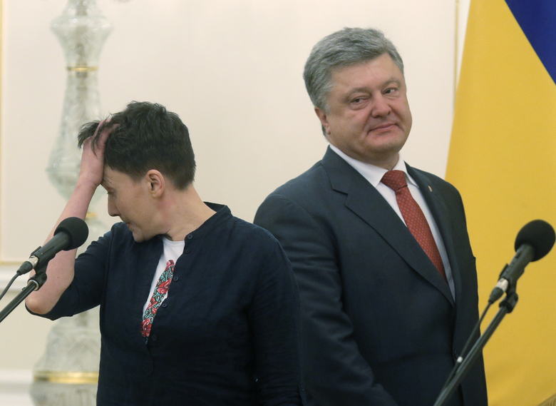 Савченко послала Порошенко на три буквы – такого Украина еще не слышала