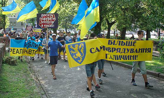 Галичина хочет отделиться от Украины и создать свое государство Рутения