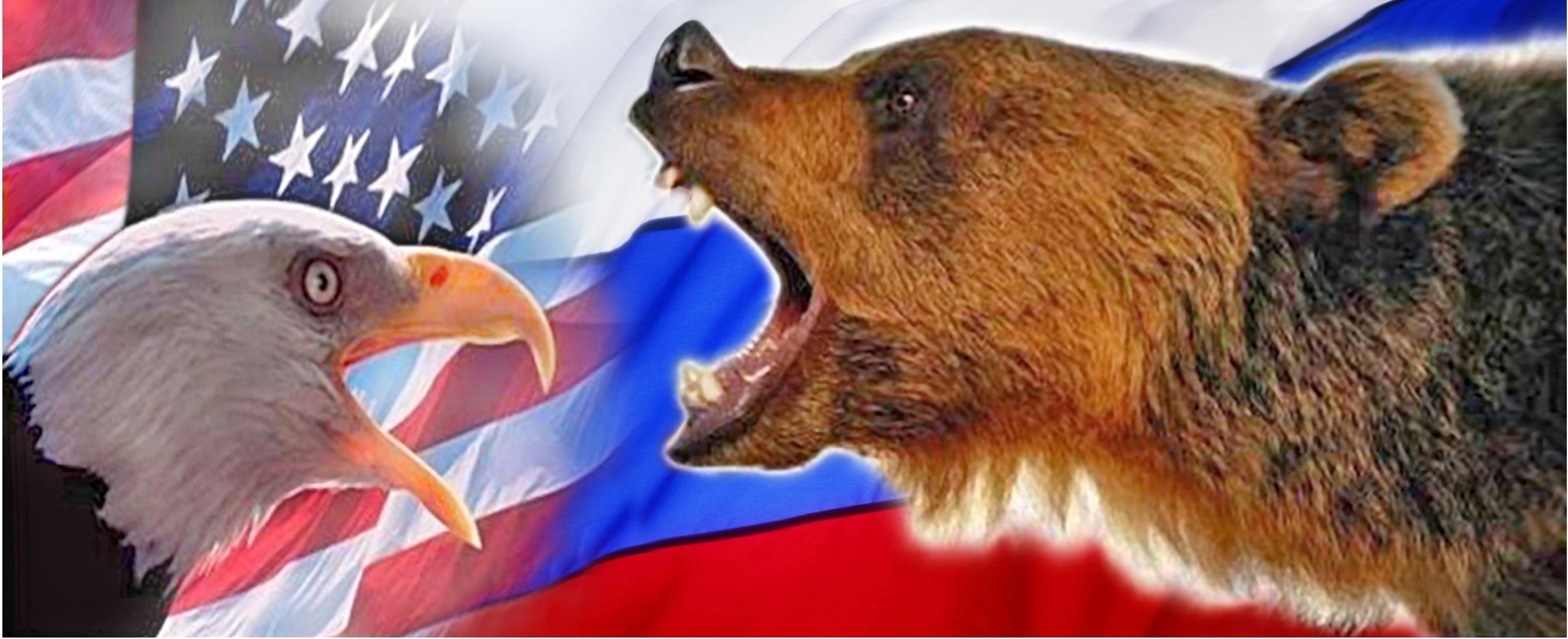 Орел и медведь США И Россия