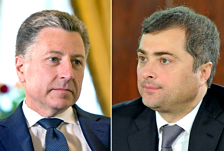 Украинская сделка: о чем говорили Сурков и Волкер