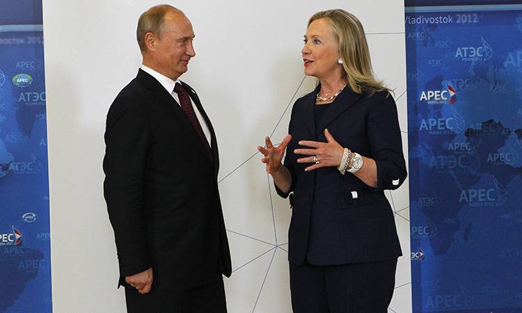 Клинтон неожиданно оказалась единомышленницей Путина