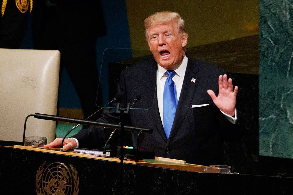 Мне за Венесуэлу страшно, а за КНДР нет: речь Трампа на Генассамблее ООН