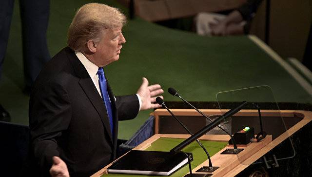 Слышу голос «вашингтонского болота»: о чем говорил Трамп с трибуны ООН