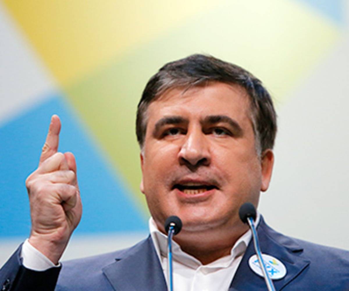Саакашвили: Свергнув Порошенко, Украина будет диктовать условия Европе